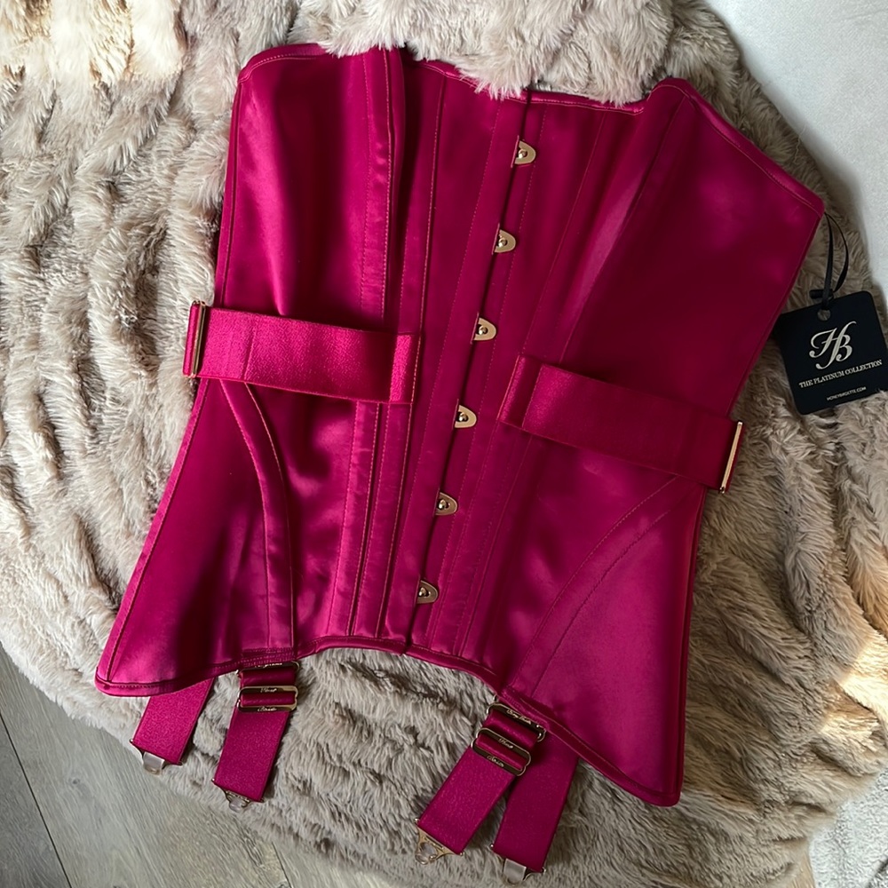 Honey Birdette Raspberry Chastity Corset❤️‍🔥